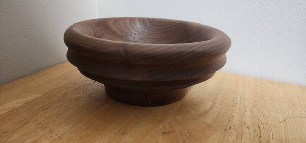 black walnut bowl