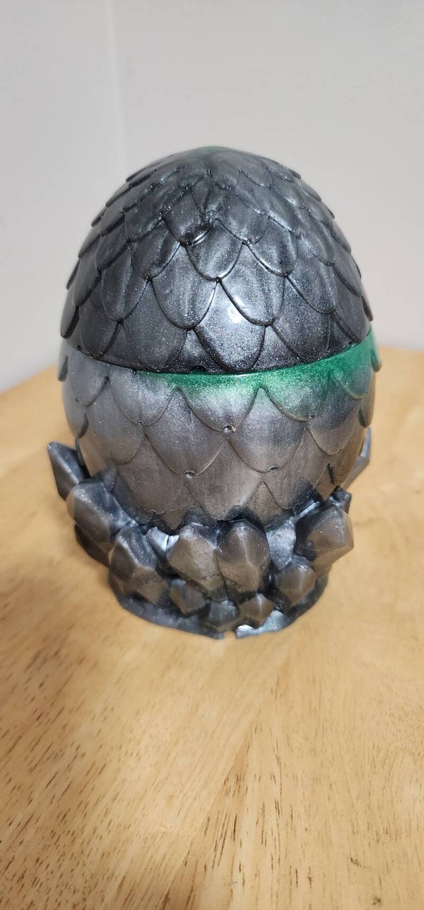resin dragon egg container