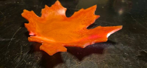 Maple Leaf table centerpiece