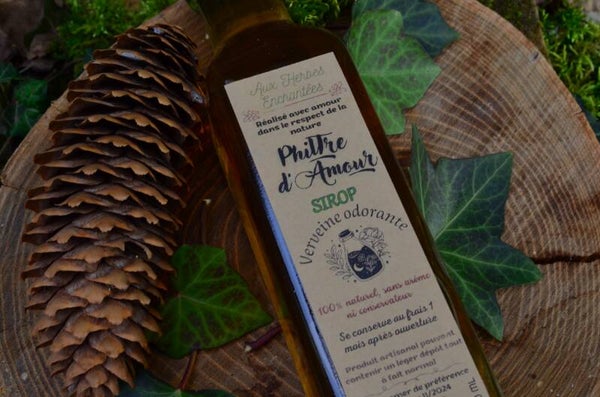 ✿ Sirop Philtre d'Amour / verveine odorante ✿
