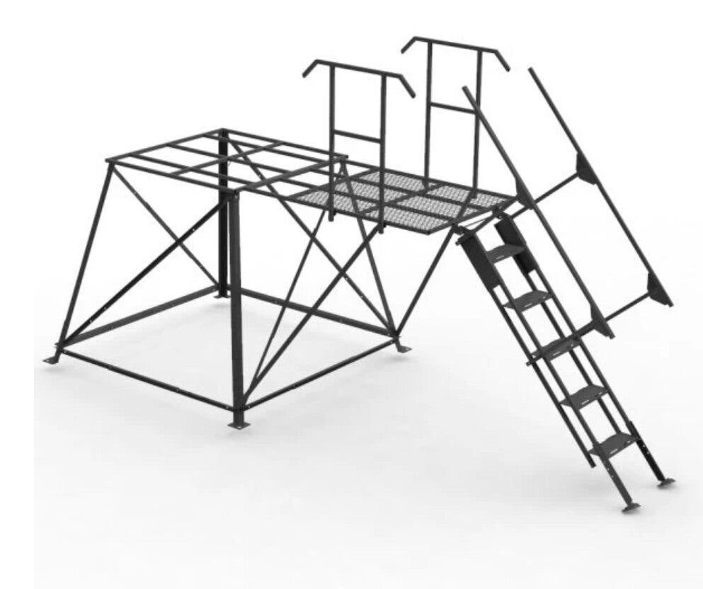 5ft Stair - Elevated Deer Blind Stand