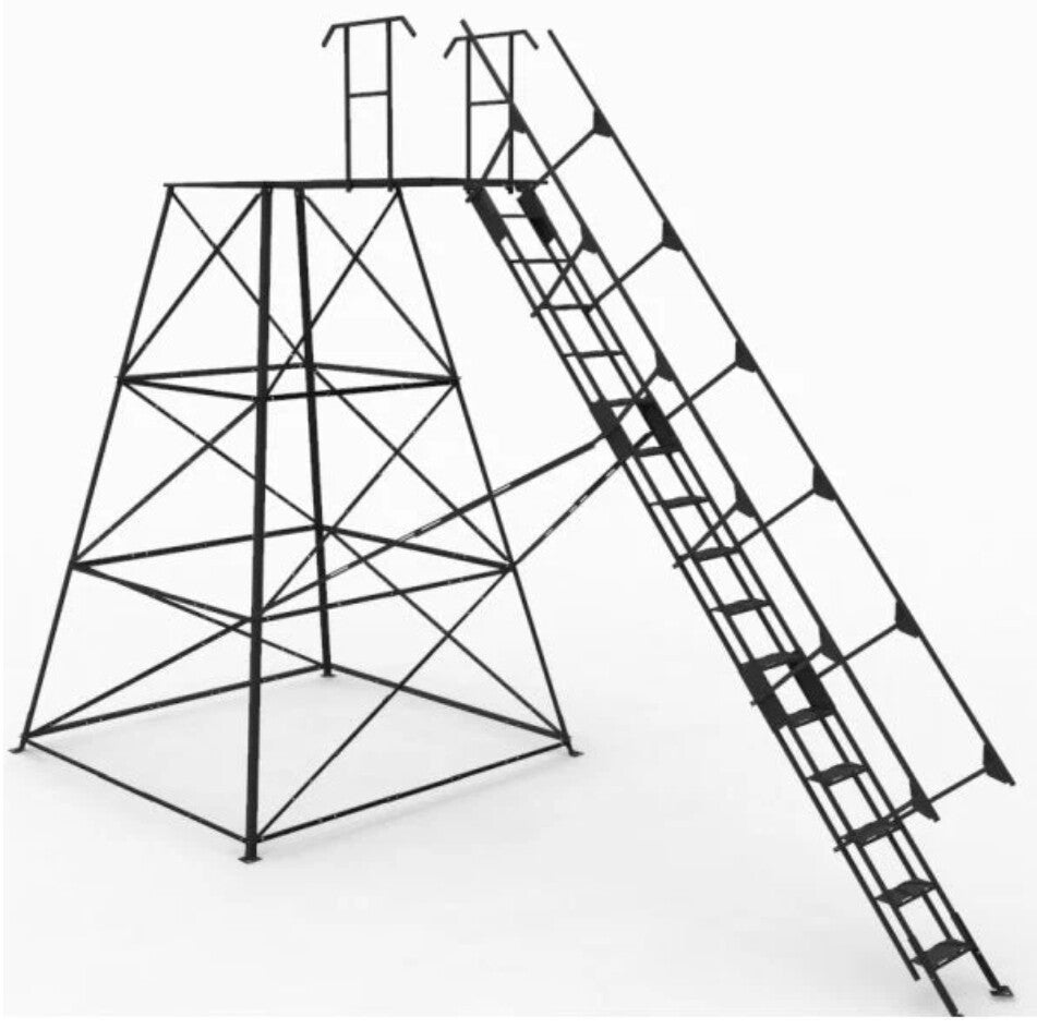 15ft Stair - Elevated Deer Blind Stand