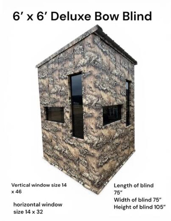 6'X6' Driftless Deluxe Bow Blind
