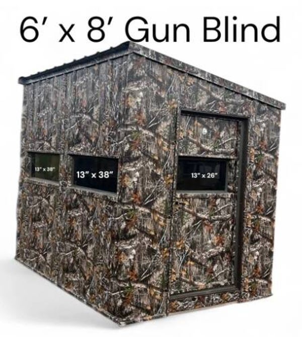 6’ x 8’ Gun Blind