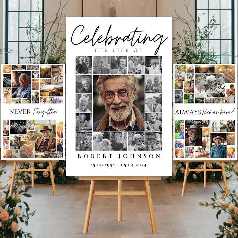 Celebration of Life Photo Montage in Toronto, ON