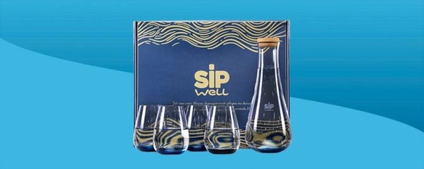 SIP Well Glazen set + Karaf. Moederdag kado!