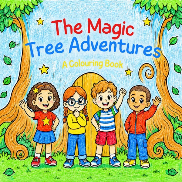 The Magic Tree Adventures Colouring Book
