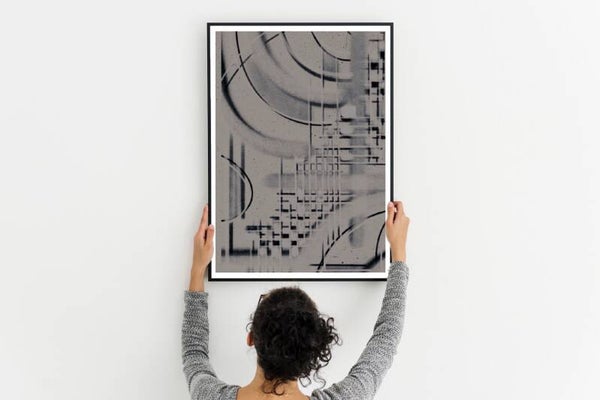 Poster ‘Domino taupe’