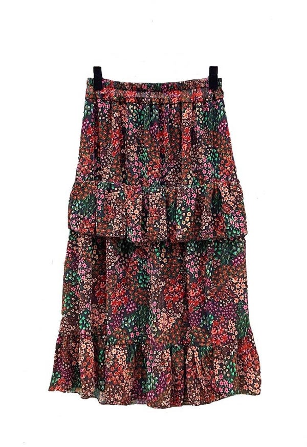 Casual rok met print