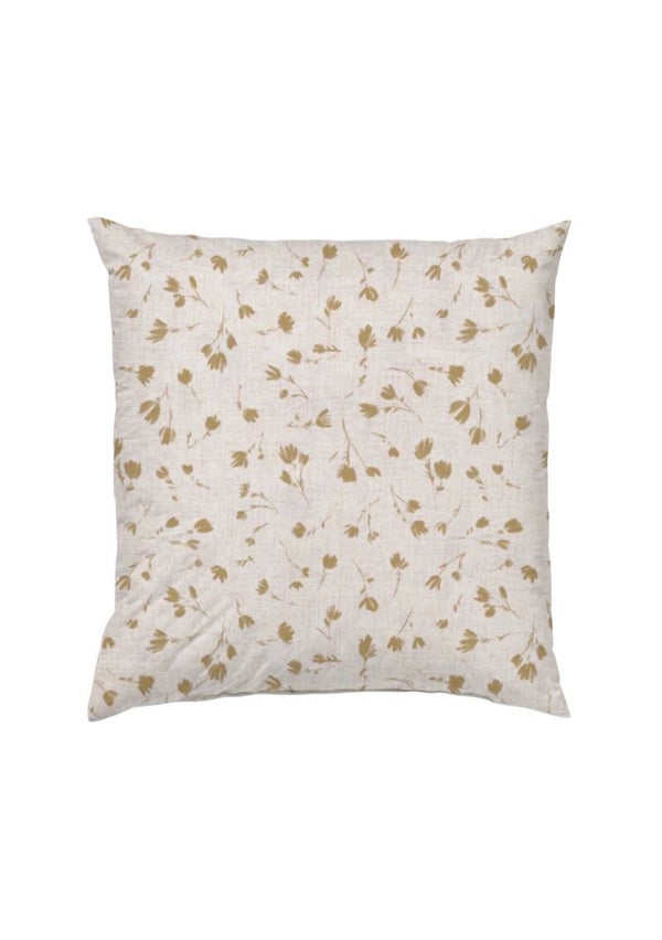 Sierkussen ‘Floral beige’