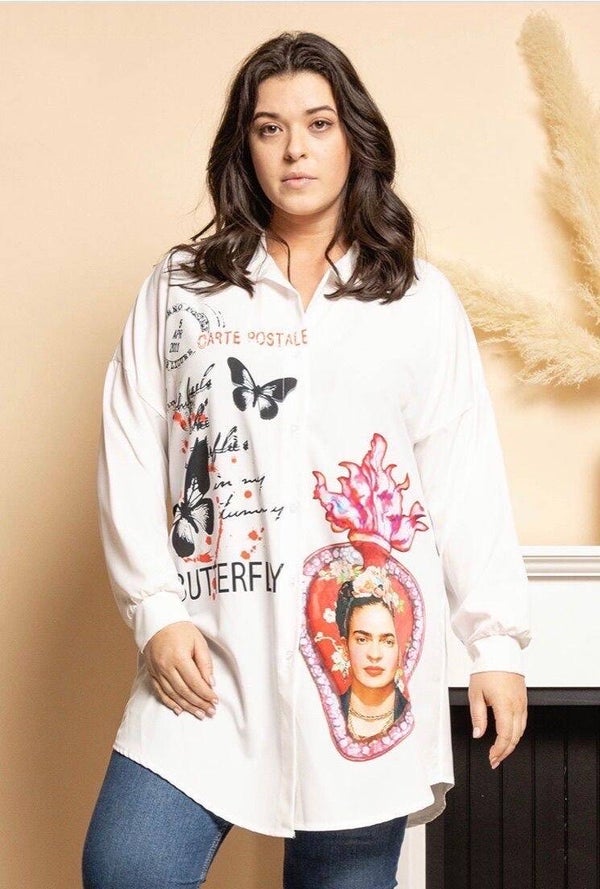 Frida shirt ‘Butterfly’