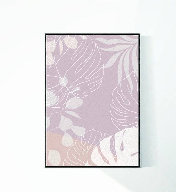 Poster Welcome to my house lila