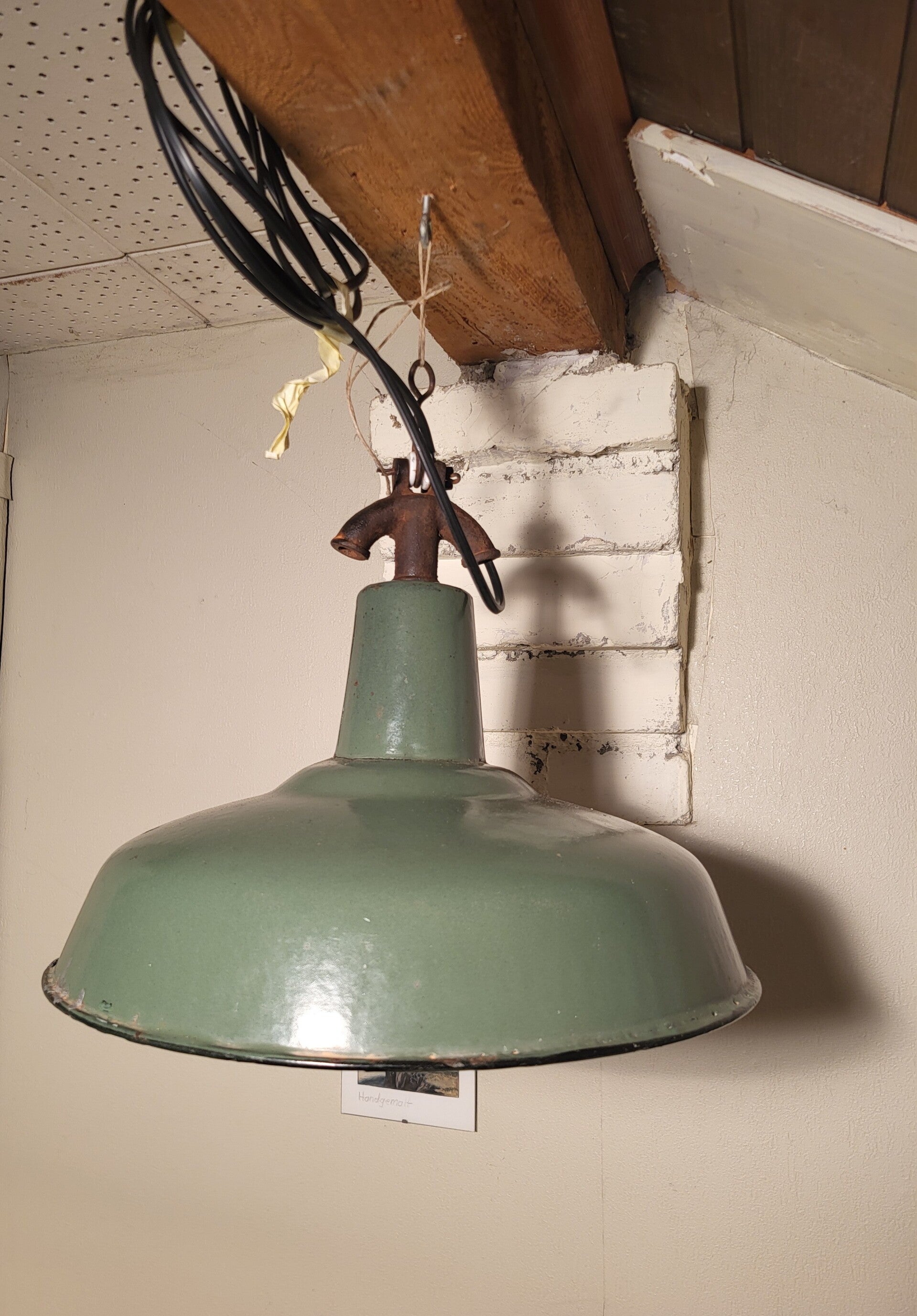 Vintage Industrielampe aus den 1920er Jahren Nr. 26