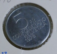 5 Fr. 1978 Henri Dunant