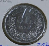 5 Fr. 1982 Gotthardbahn