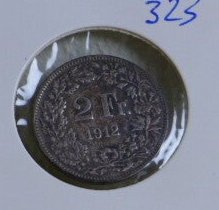 Schweiz 2 Franken 1912