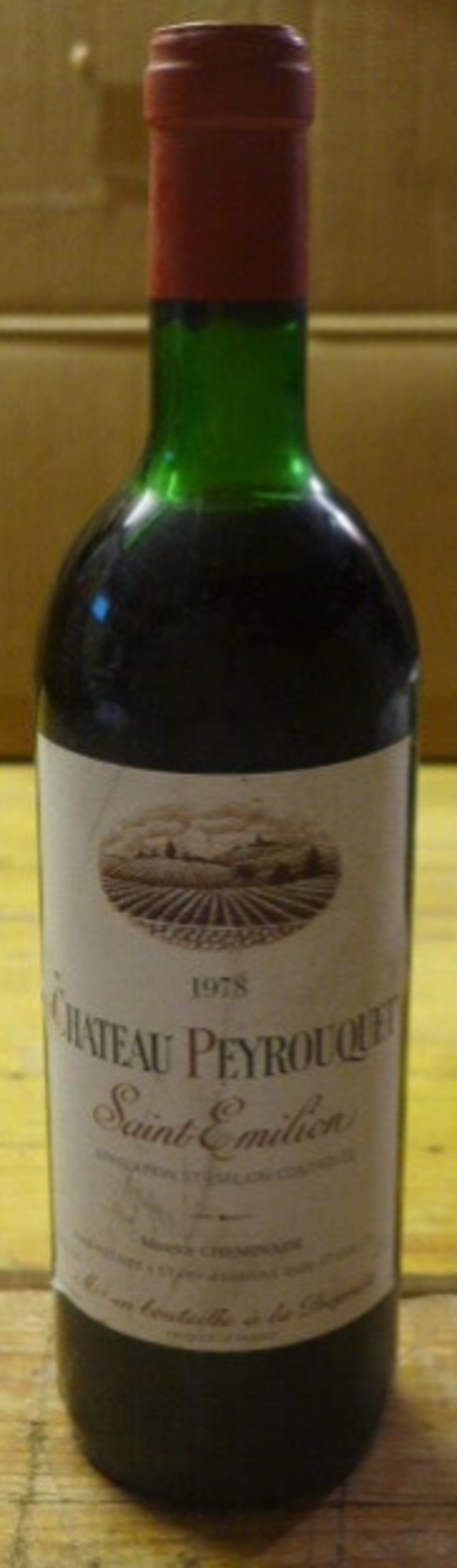 Château Peyrouquet 1978 - Ein Meisterwerk aus Saint-Émilion