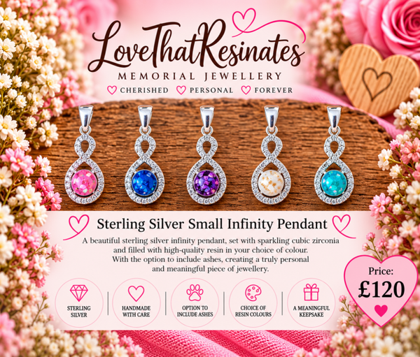 Sterling Silver Infinity Pendant
