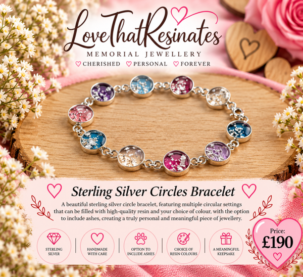 Sterling Silver Circles Bracelet