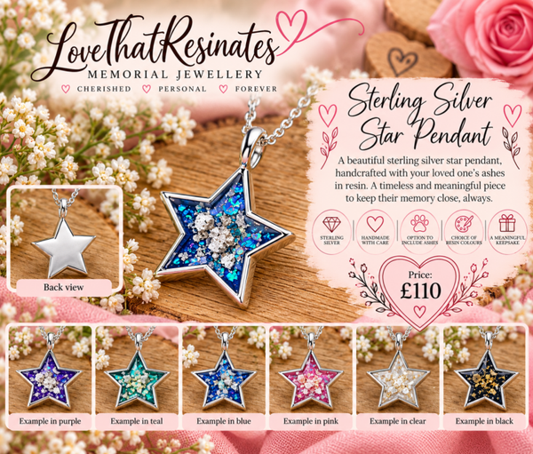 Sterling Silver Star Pendant