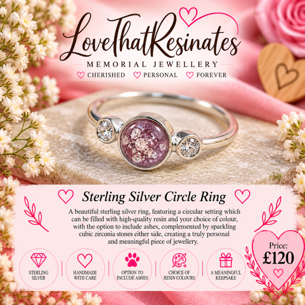 Sterling Silver Circle Ring
