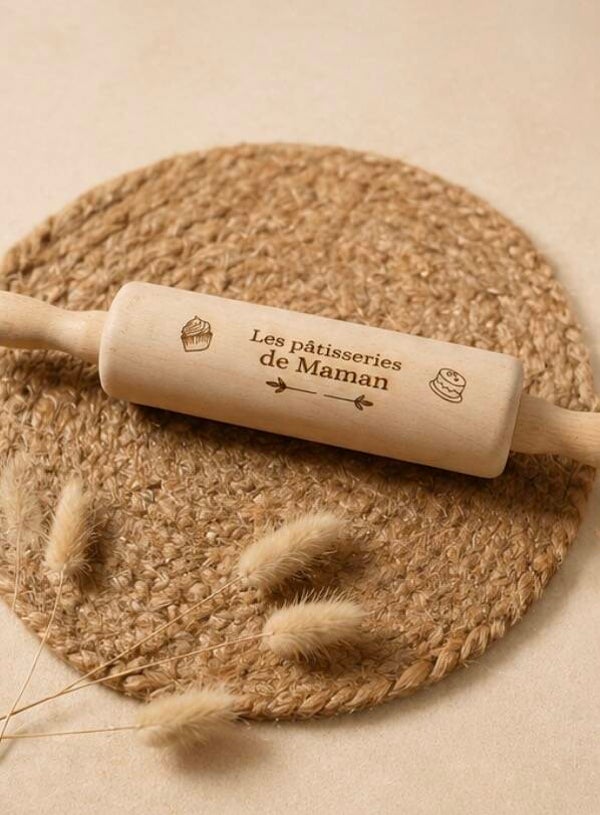 🍰 Rouleau à pâtisserie “Les pâtisseries de Maman”