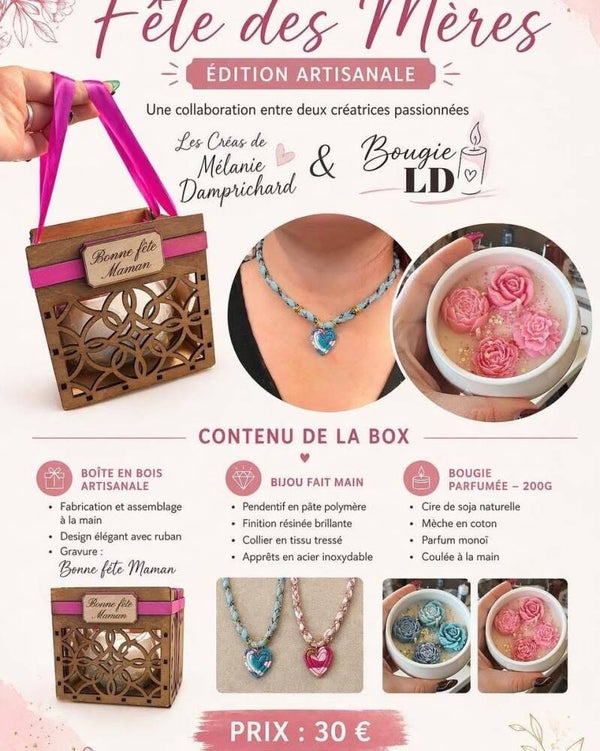 Coffret Fête des Mères 🌸 Édition artisanale