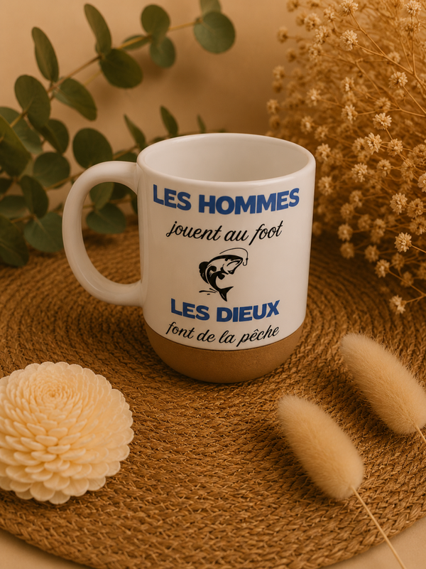Mug humoristique pêche personnalisé – Cadeau original pour passionné de pêche