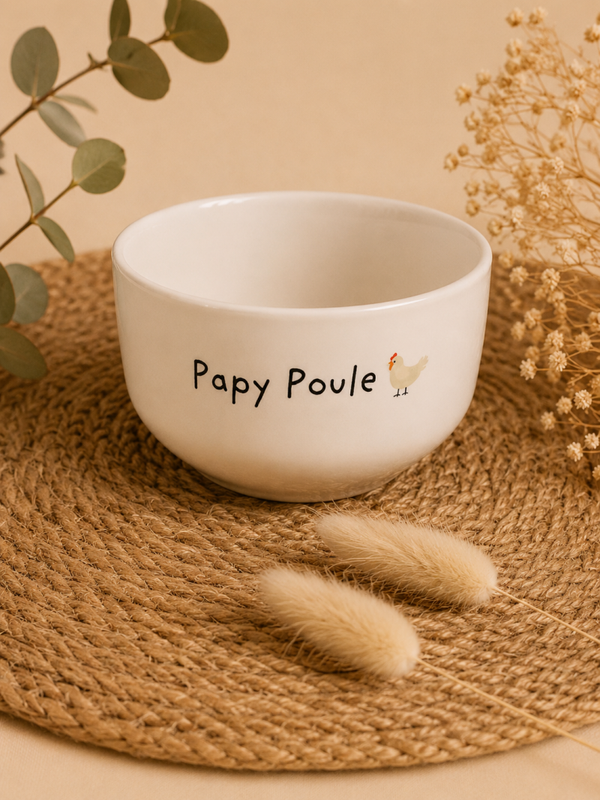 🥣 Bol Personnalisé “Bonjour …” – Cadeau Original et Unique