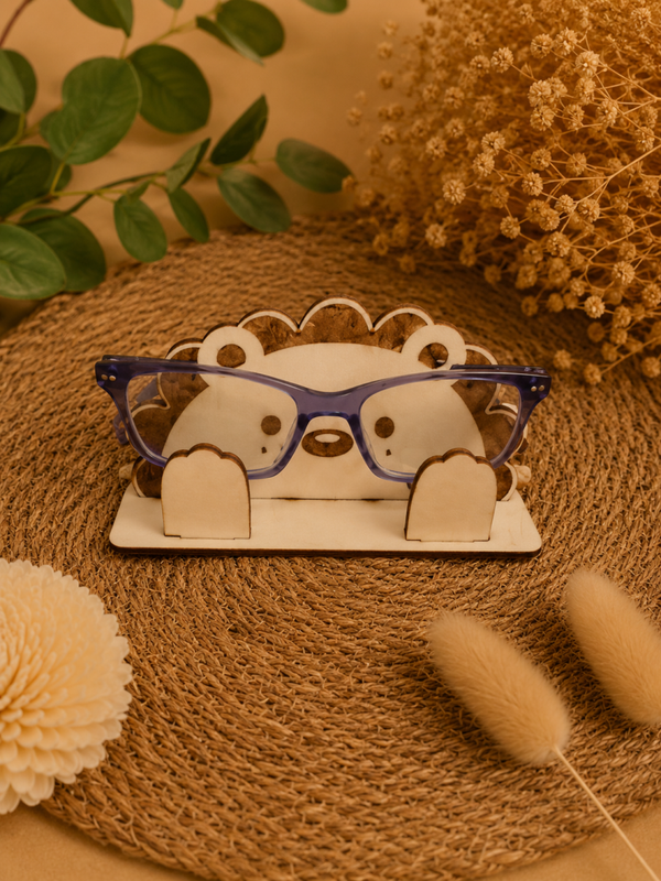 Support à lunettes en bois – Range lunettes décoratif et original