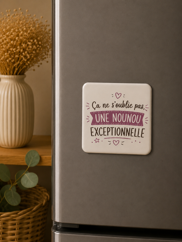 Magnet “Une nounou exceptionnelle”