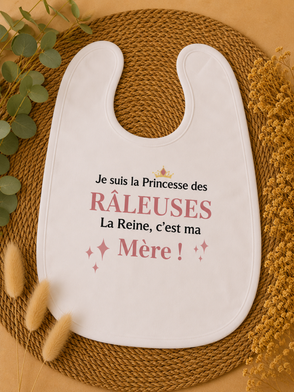 Bavoir bébé personnalisé – Cadeau original et plein d’humour