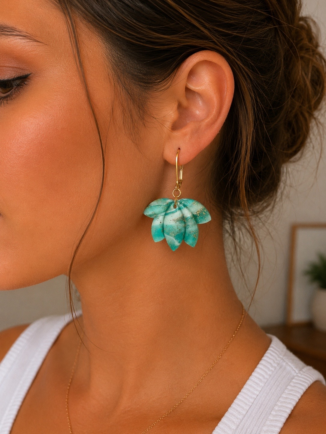 💙 Fiche produit – Boucles d’oreilles Lagoon ✨