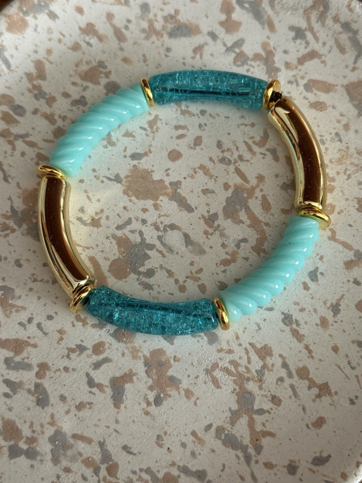 🩵 Fiche produit – Bracelet Lagoon Shine ✨