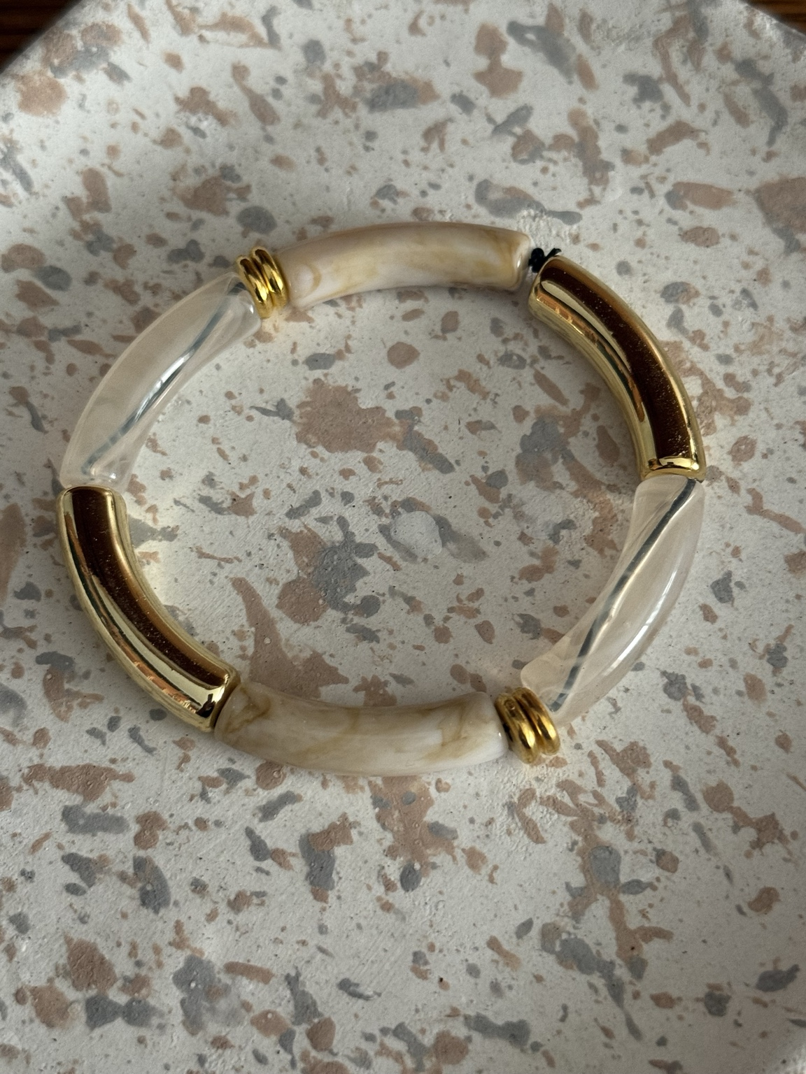 🤍 Fiche produit – Bracelet Sable Doré ✨