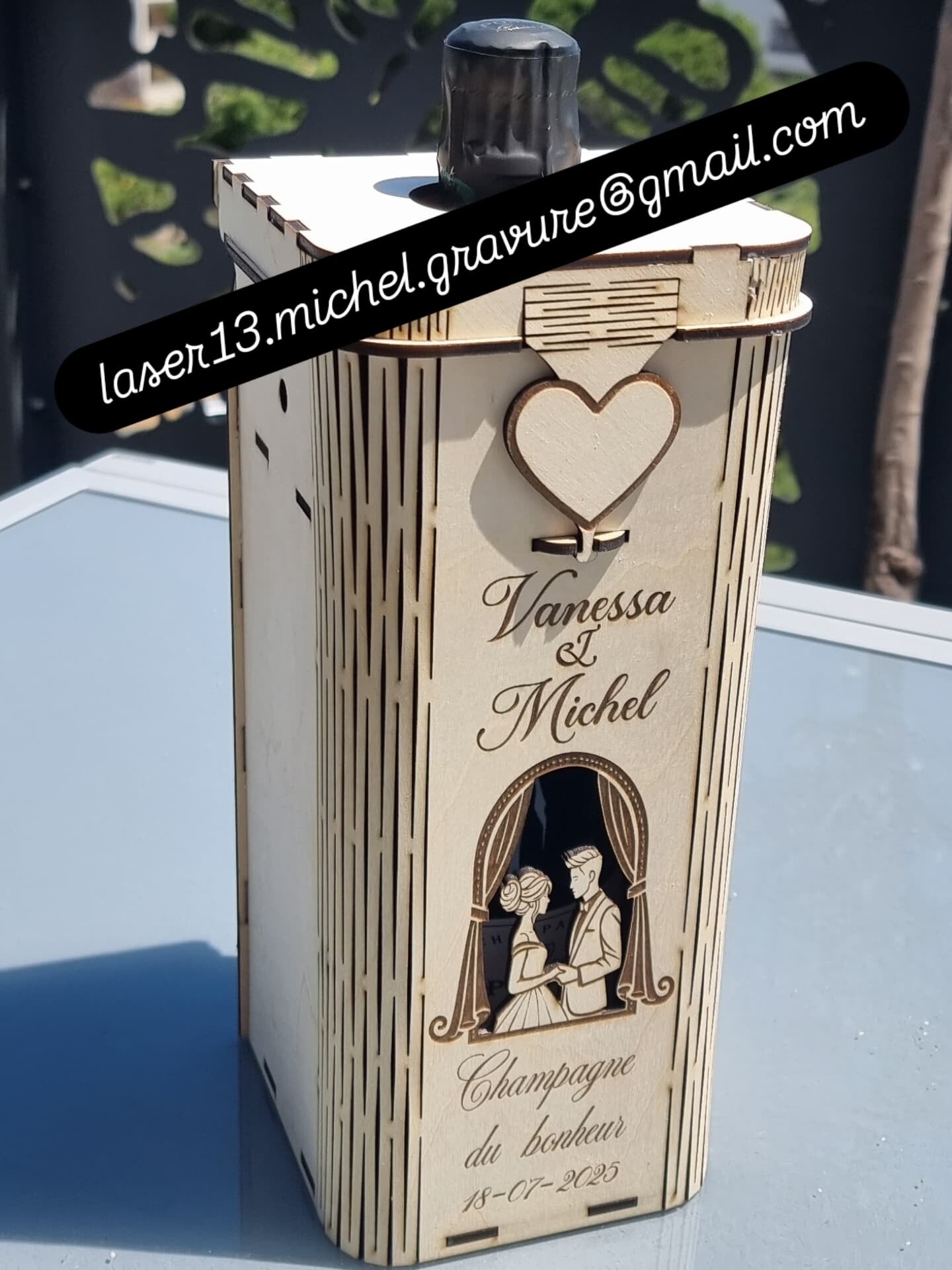 BOITE A BOUTEILLE MARIAGE