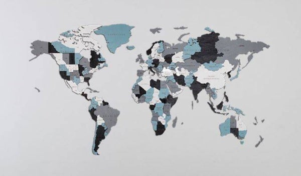 World Map - Size M - Smoky