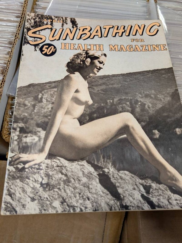 Sunbathing for Health April 1954