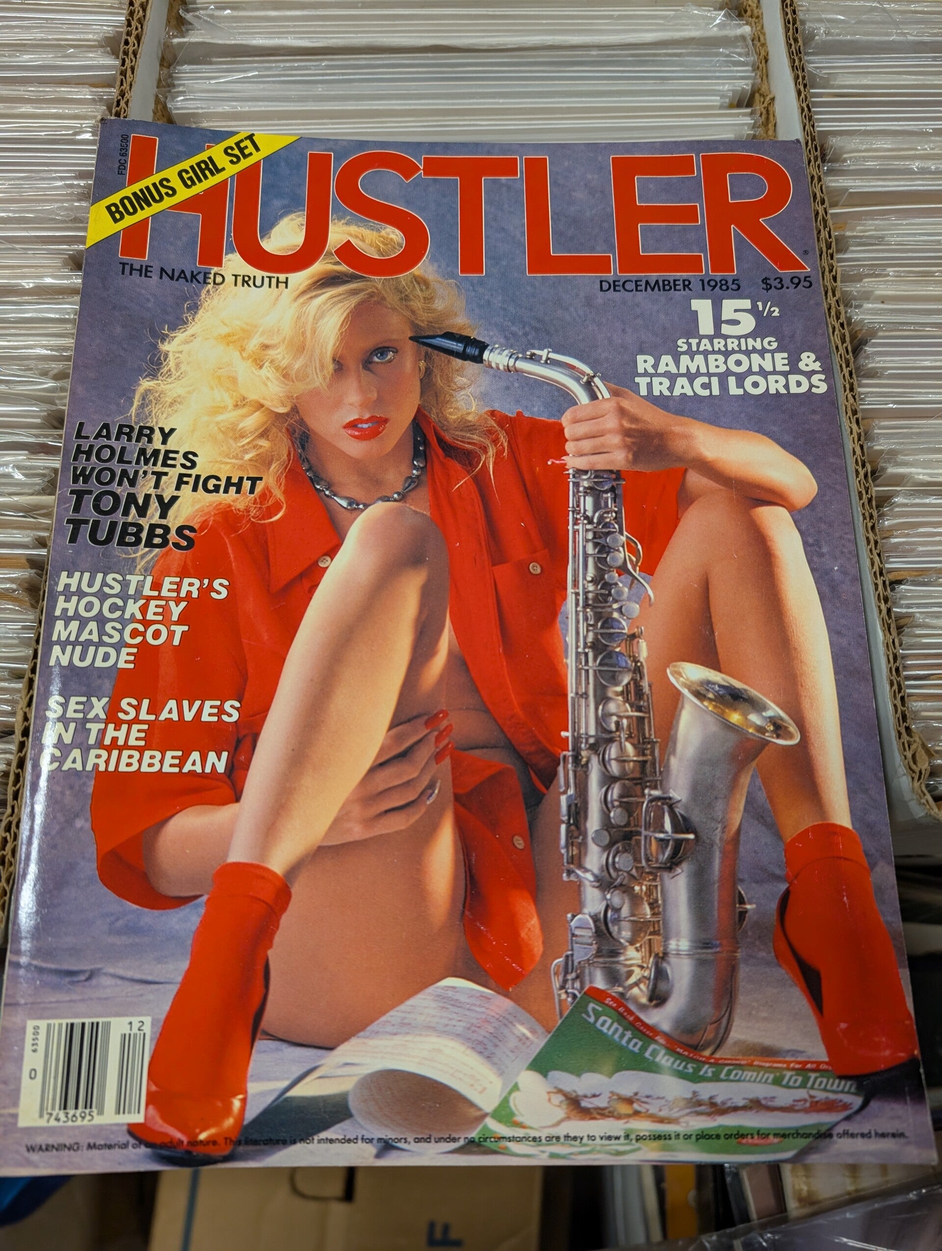 Hustler December 1985