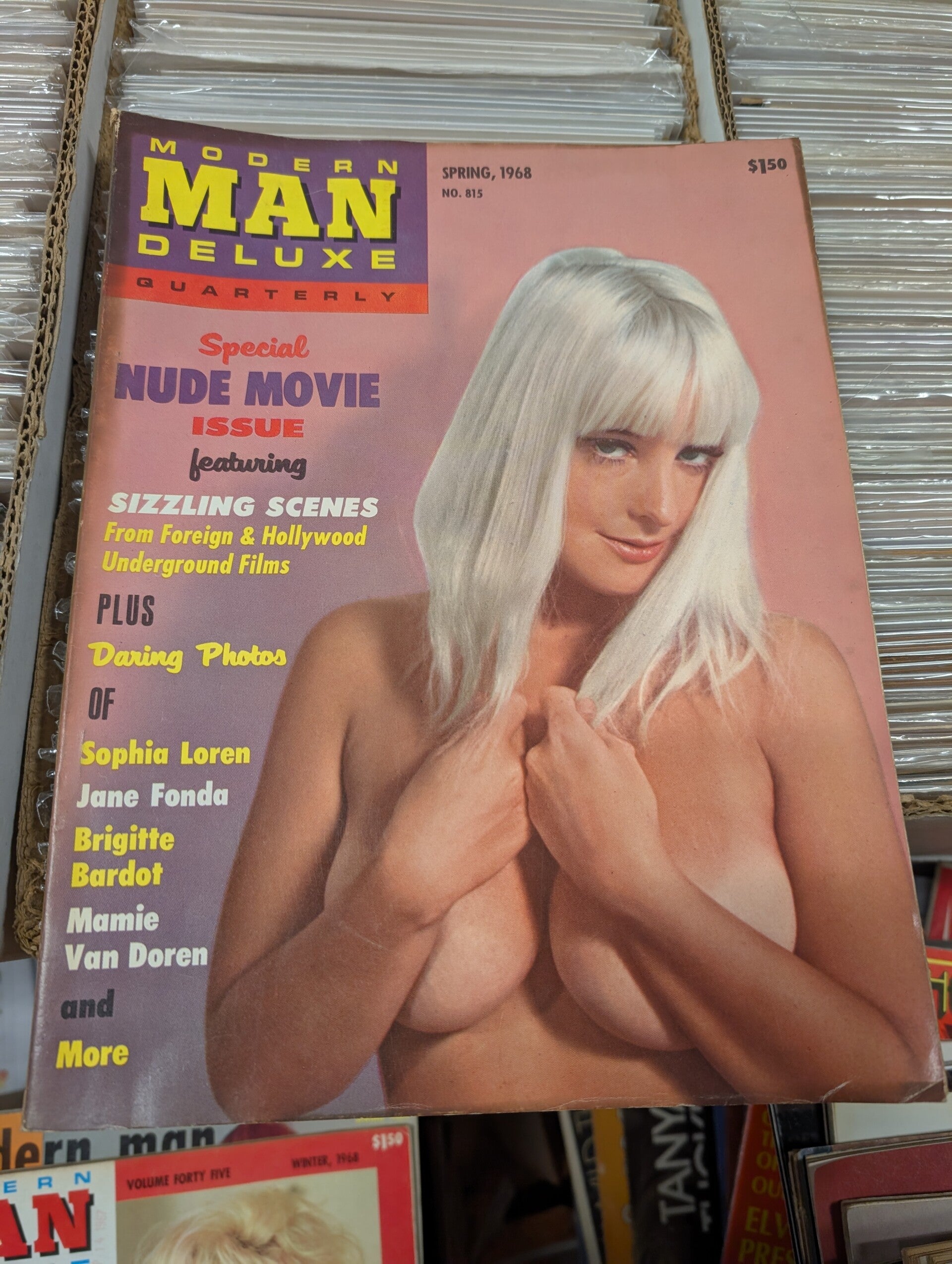Modern Man deluxe quarterly spring 1968