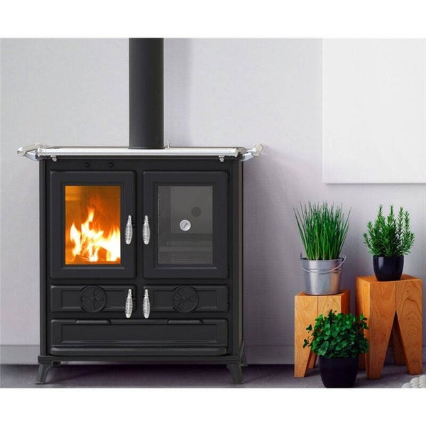 Cucina a legna Thermorossi KLARETTA EVO 7,8 kW con forno 27 L