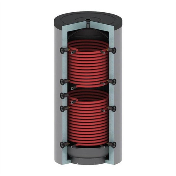 Serbatoio Inerziale con due serpentine LT2000