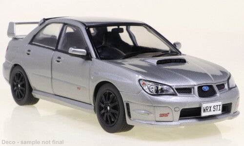 White Box Subaru Impreza WRX STi 2006 dunkelgrau metallic RHD 1:24