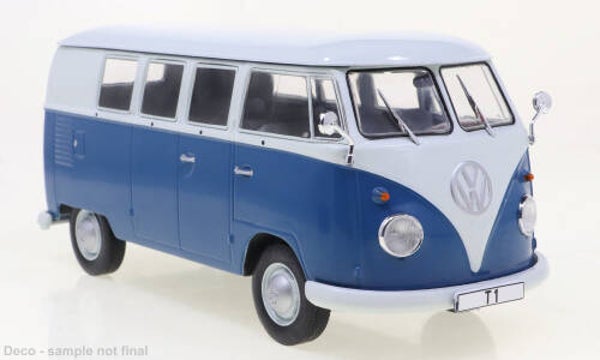 White Box VW T1 (1960) weiss/blau 1:24