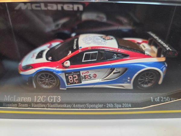 Minichamps McLaren 12C GT3 24h Spa 2013 # 82 1:43