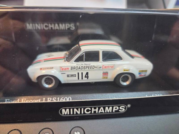 Minichamps Ford Escort I RS 1600 Brands Hatch 1971 # 114 1:43