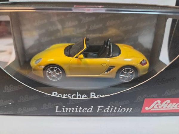 Schuco Porsche Boxster gelb 1:43