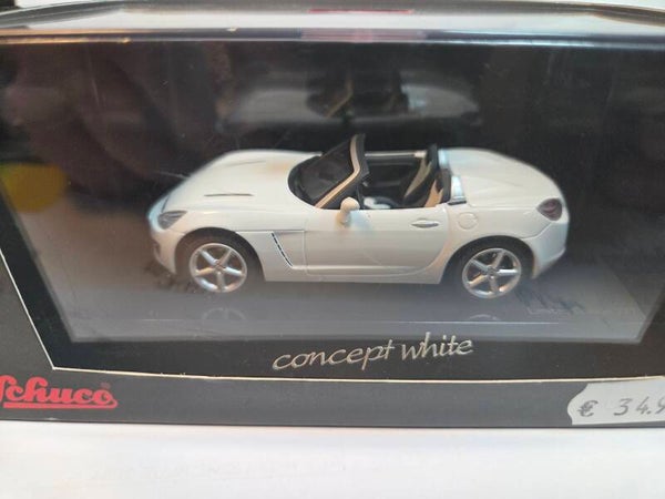 Schuco Opel GT "concept white" 1:43