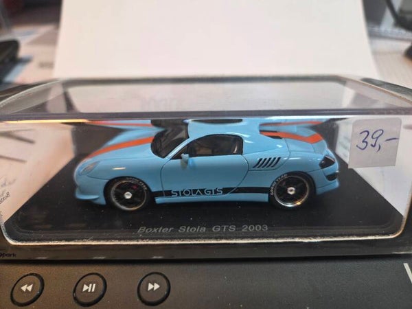 Spark Porsche Boxster Stola GTS 2003 1:43 hellblau