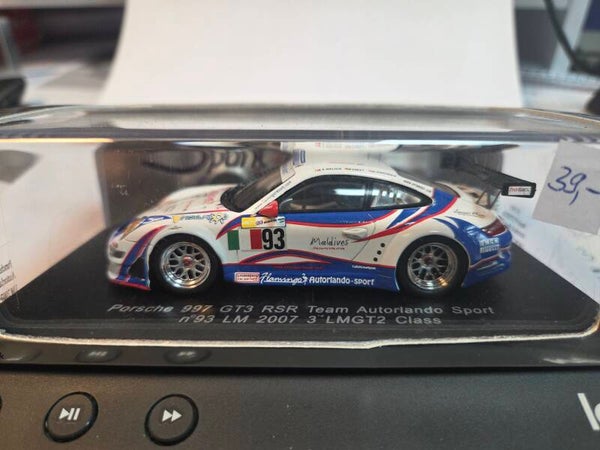 Spark Porsche 911 GT3 RSR Team Autorlando # 93 24h Le Mans 2007 1:43